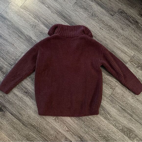 Barefoot Dreams CozyChic Cable Half-Zip Pullover - Picture 7 of 9